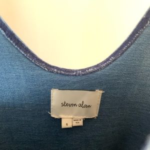 Steve Alan Denim Jumpsuit